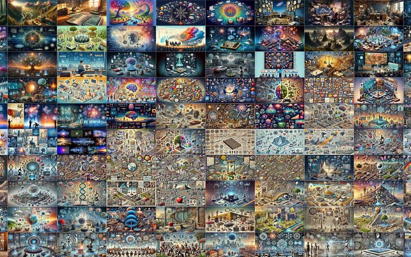 Mosaic of the ICML lectures vault