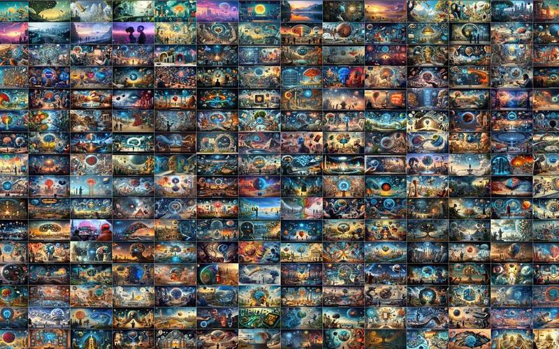 Mosaic of the xHubAI interviews vault